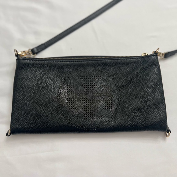 Tory Burch Handbags - Tory Burch leather fold over crossbody.